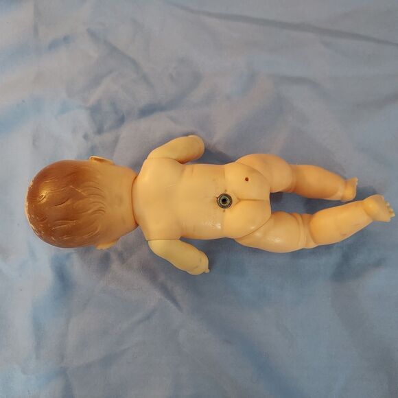 Vintage Vogue Ginnette vinyl 8” Baby Doll Drink & Wet Molded Hair 1950's - Picture 13 of 16